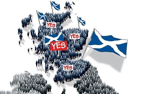 support for scottish independence at record high