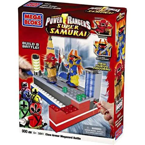 Mega Bloks Power Rangers Super Samurai Samurai Hq Battle Set 5833