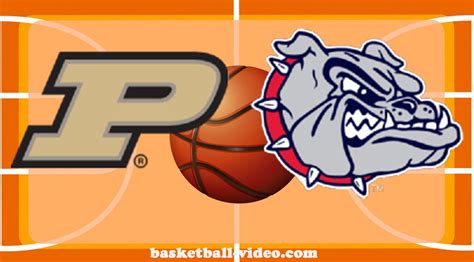 Purdue Vs Gonzaga Basketball Full Game Replay Nov 20 2023 Ncaa Basketball Ncaa College Basketball