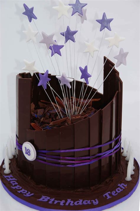 Cake ideas for girls are aplenty. Little Robin: Chocolate 18th Birthday Cake!