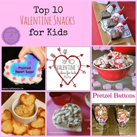 Top 10 Valentine Snack Ideas For Kids And Heart Shaped Sandwiches