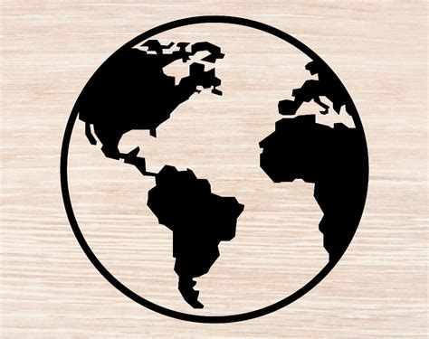 Download Planet earth svg planet earth silhouette planet earth svg files planet svg globe svg globe ...