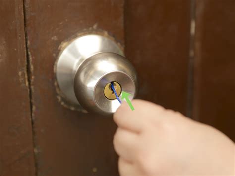 How To Unlock A Door Lock Without A Key Door Knobs