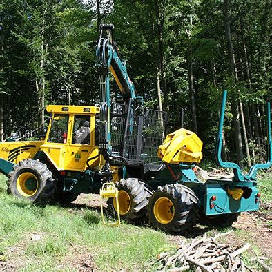 Rubber Tired Forestry Harvester Hsm F Kombi Series Hsm