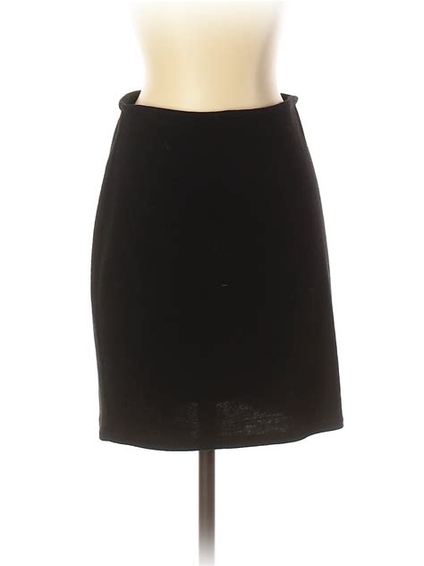 Gap Women Black Wool Skirt S Ebay