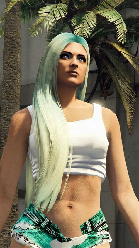 Beautiful Long Hair For Mp Female Current Gta Mod Grand Theft Auto Mod