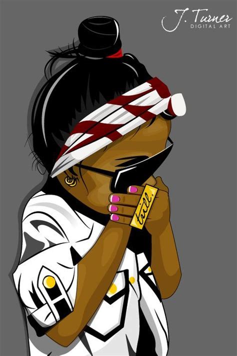 Pin By Naynay On Black Swag Cartoon Black Girl Art Black Art Art