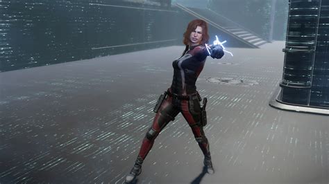 Marvels Avengers Game Black Widow All Moves And Takedowns Youtube