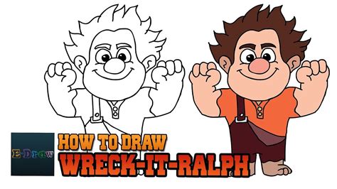 How To Draw Wreck It Ralph Step By Step Alter Playground