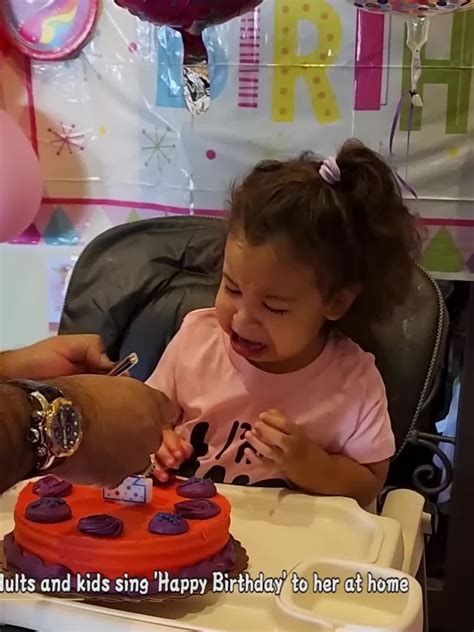 Baby Crying Because Of Blowing Candles Fails Justfunniestofficial