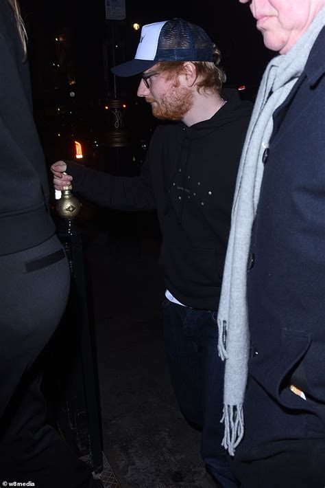 Ed Sheeran Celebrates 29th Birthday With His Wife Cherry At A Dinner