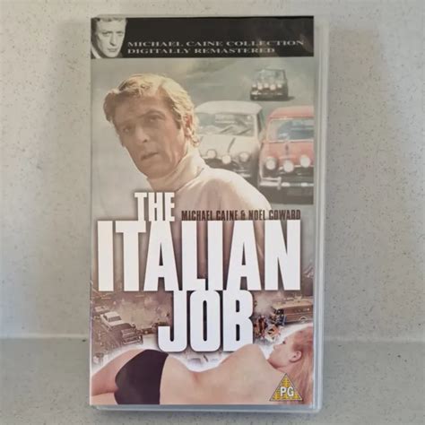 The Italian Job Vhs Michael Caine Original Vgc Picclick Uk