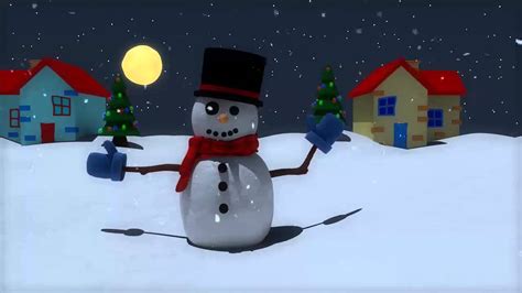 Snowman Dancing Christmas Animation Youtube