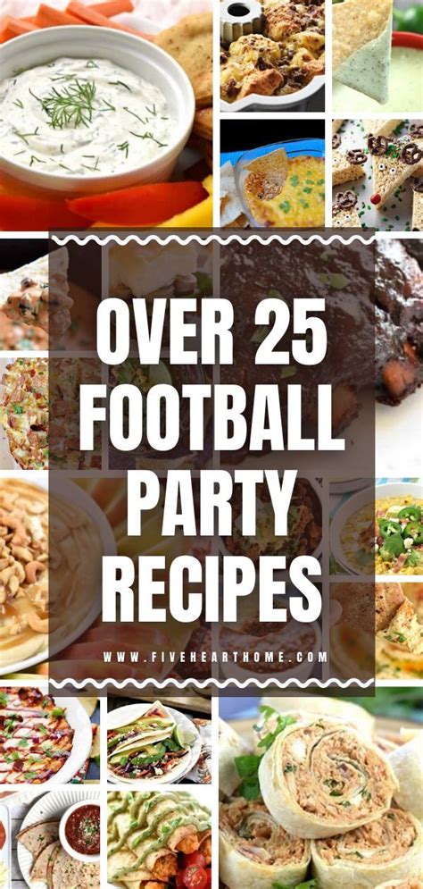 Delicious And Easy Football Party Recipes