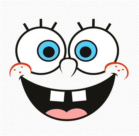 Hd Spongebob Happy Face Illustration Png Citypng
