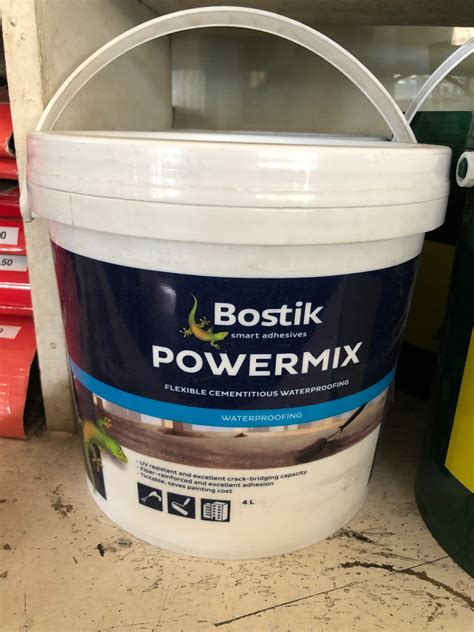 Bostik Powermix Flexible Cementitious Waterproofing Lazada Ph
