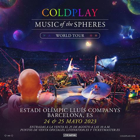 Coldplay Traer Music Of The Spheres Tour A Barcelona En Mayo De Lcdm Tv La Caja D M Sica