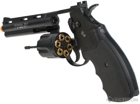 Colt Python Full Metal 357 Magnum High Power Airsoft Co2 Revolver By