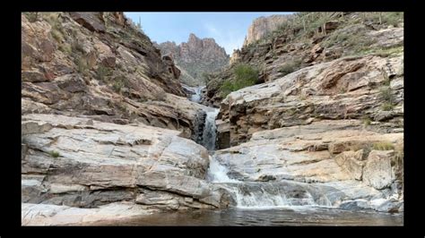 Sabino Canyon 7 Falls Hike Near Tucson Az Youtube