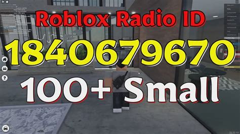 Small Roblox Radio Codesids