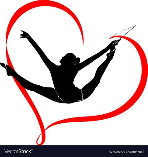 Gymnastics Logo Women Fitness Exercise Logo Gymnastics Logo Vector