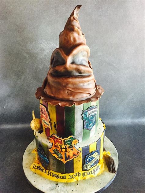 Hogwarts Birthday Cake Cake By Unas Cake Studio Cakesdecor