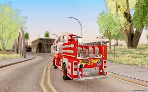 Files To Replace Cars Fire Truck Firetrukdff Firetrukdff In Gta