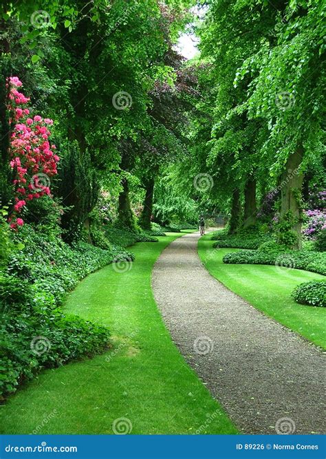A Garden Path Stock Photo Image Of Beautiful Peaceful 89226