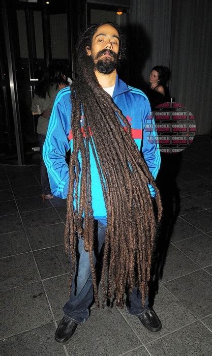 Helps maintain the dreadlocks in place. Youngest Marley son Long locs | Dreadlock hairstyles for ...
