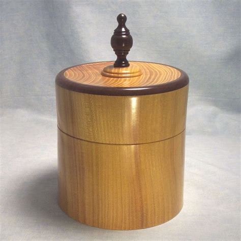Osage Orange Turned Lidded Box Wood Turning Projects, Wood Projects