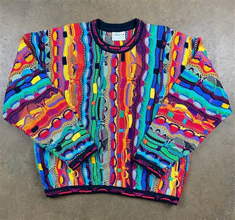 Vintage Biggie Smalls Colored Coogi Sweater Grailed