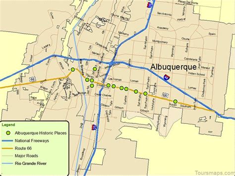 Albuquerque Map Albuquerque Guide
