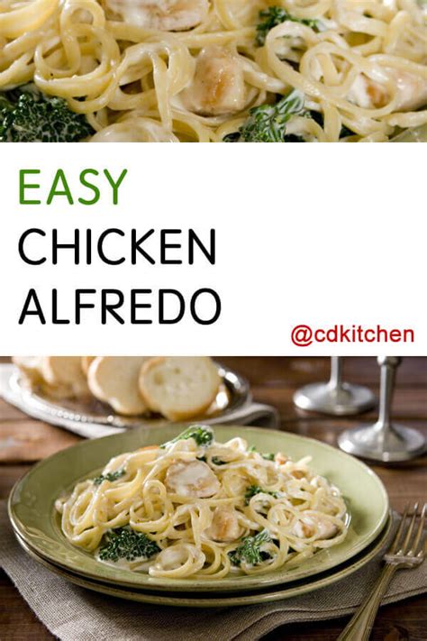Easy Chicken Alfredo Recipe