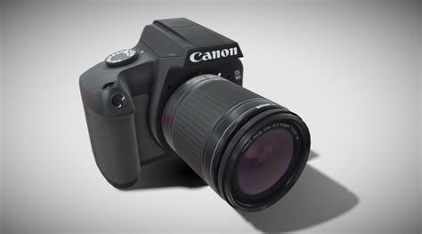 Camera CANON EOS 400D | DownloadFree3D.com