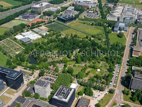 Aerophotostock Utrecht Science Park Luchtfoto Botanische Tuinen En