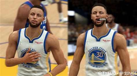 NBA K Stephen Curry Cyberface Current Look Likeness And Body Update By Igo Inge