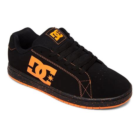 Dc Shoes Gaveler Leather Blackorange Dc Mens Skate Shoes Best Price