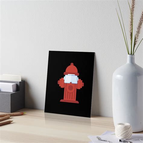 Among Us Hydrant Impostor Sus Art Board Print For Sale By