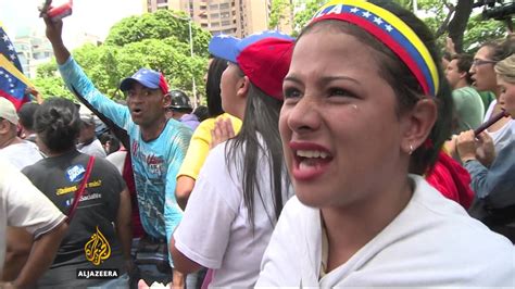 Protests Intensify Against Venezuelan President Maduro Youtube