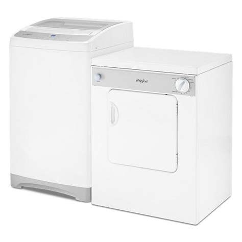 Whirlpool Wtw2000hw 16 Cu Ft Compact Top Load Washer With