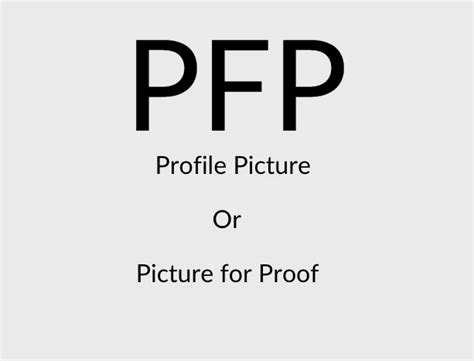 What Does Pfp Mean On Social Media And Text Blendspace