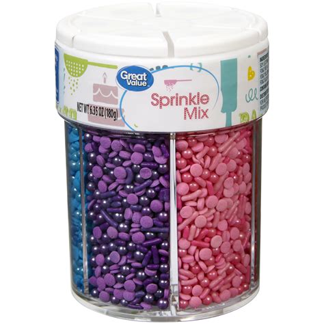 Great Value Colorful Sprinkles Mix 635 Oz