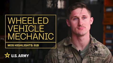 Mos Highlights Wheeled Vehicle Mechanic Us Army Youtube