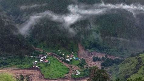 Uttarakhand Landslides Triggered By Heavy Rain Block Three National