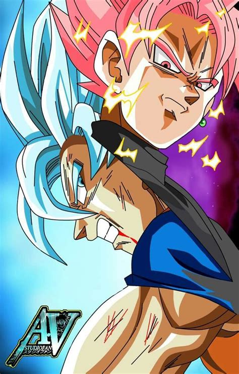 In the tournament of power and true tournament of power, his gi is torn, showing his blue undershirt. Goku ssj blue y black rose (com imagens) | Personagens de ...