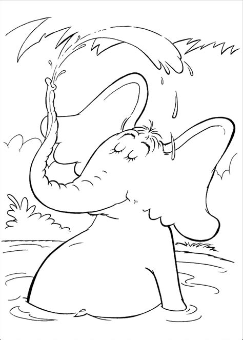 Horton Hears a who Coloring Pages
