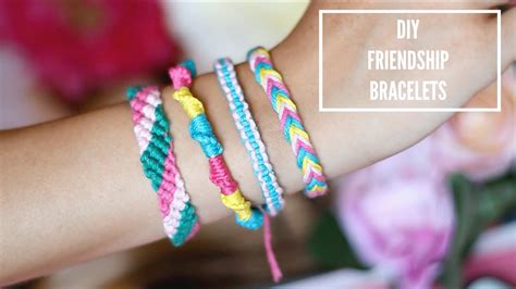 Diy Easy Friendship Bracelets Youtube