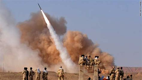 Iran Test Fires 14 Missiles During Military Drills