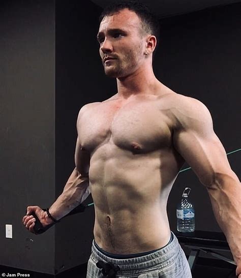 transgender trainer documents his journey from timid teen to ripped bodybuilder daily mail online