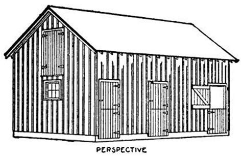 Barn Plans Barns For The Small Farm And Homestead